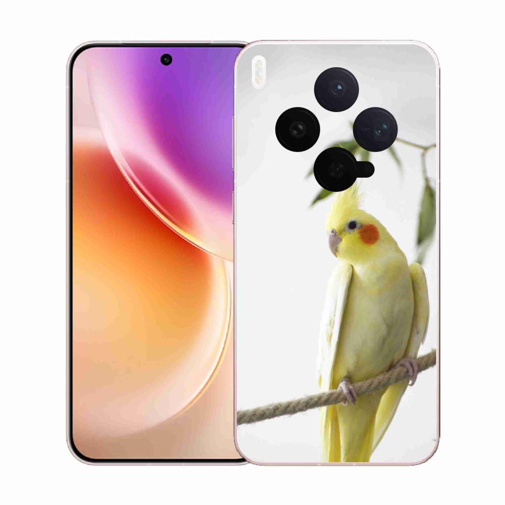 Gelový kryt mmCase na Vivo X300 5G - papoušek korela chocholatá