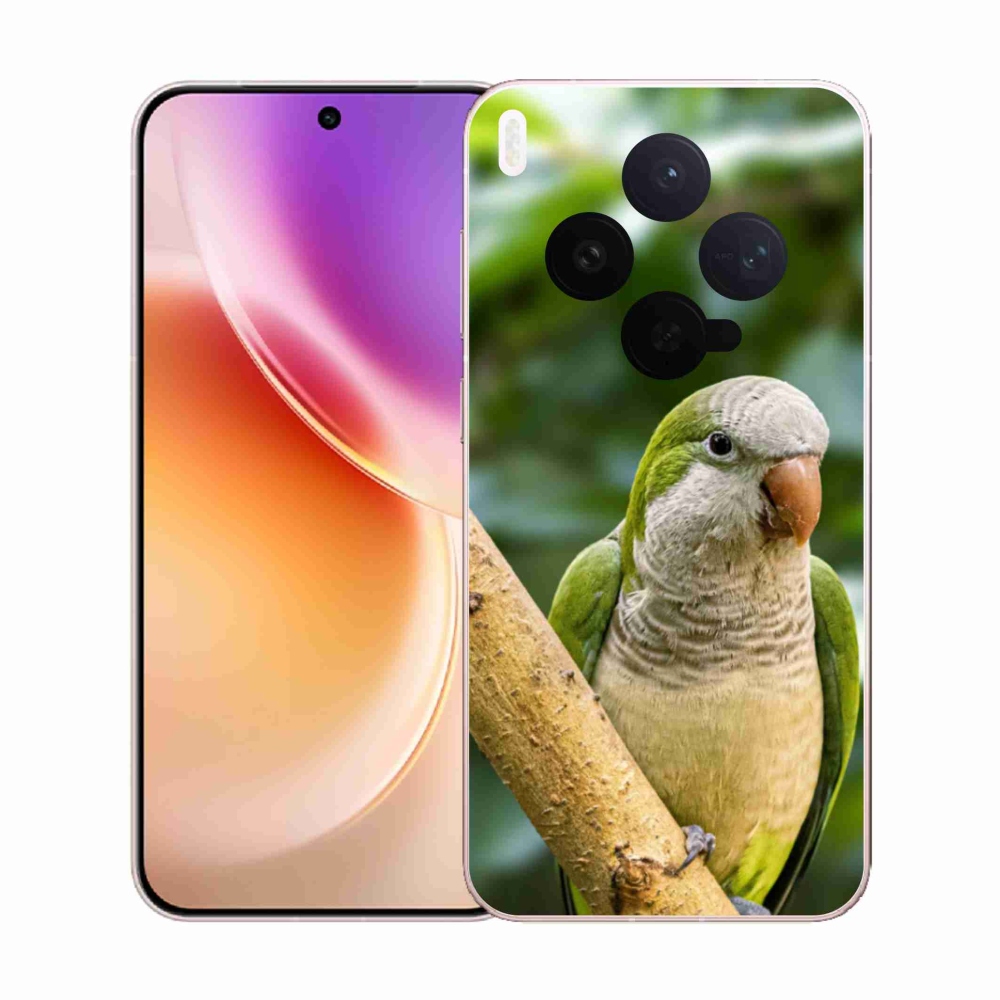 Gelový kryt mmCase na Vivo X300 5G - papoušek mníšek