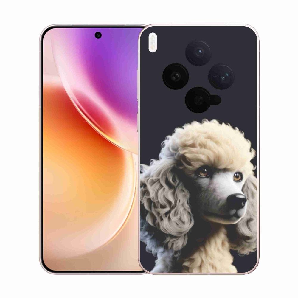 Gelový kryt mmCase na Vivo X300 5G - pudl