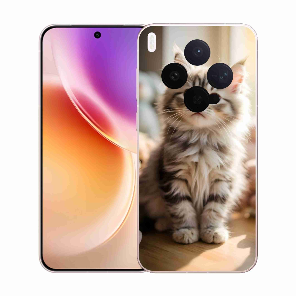 Gelový kryt mmCase na Vivo X300 5G - roztomilé kotě 10