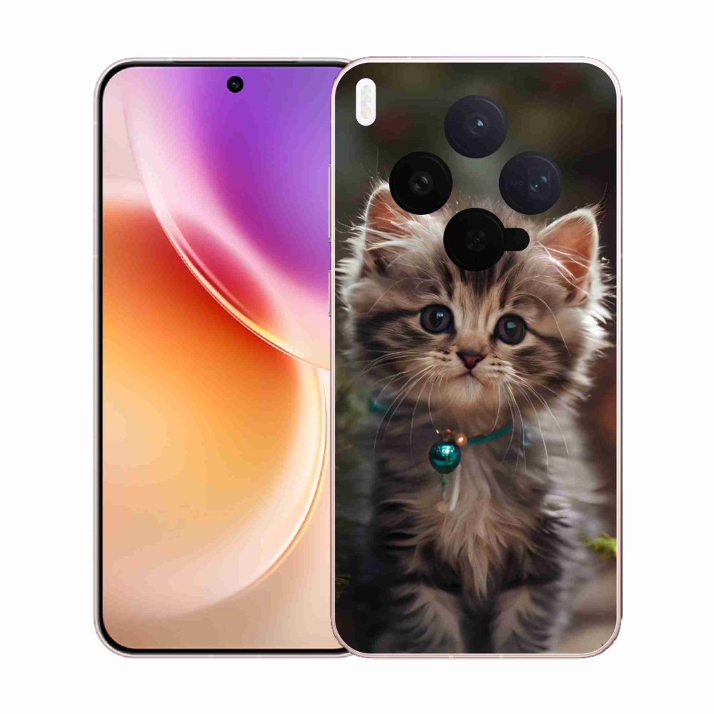 Gelový kryt mmCase na Vivo X300 5G - roztomilé kotě 11