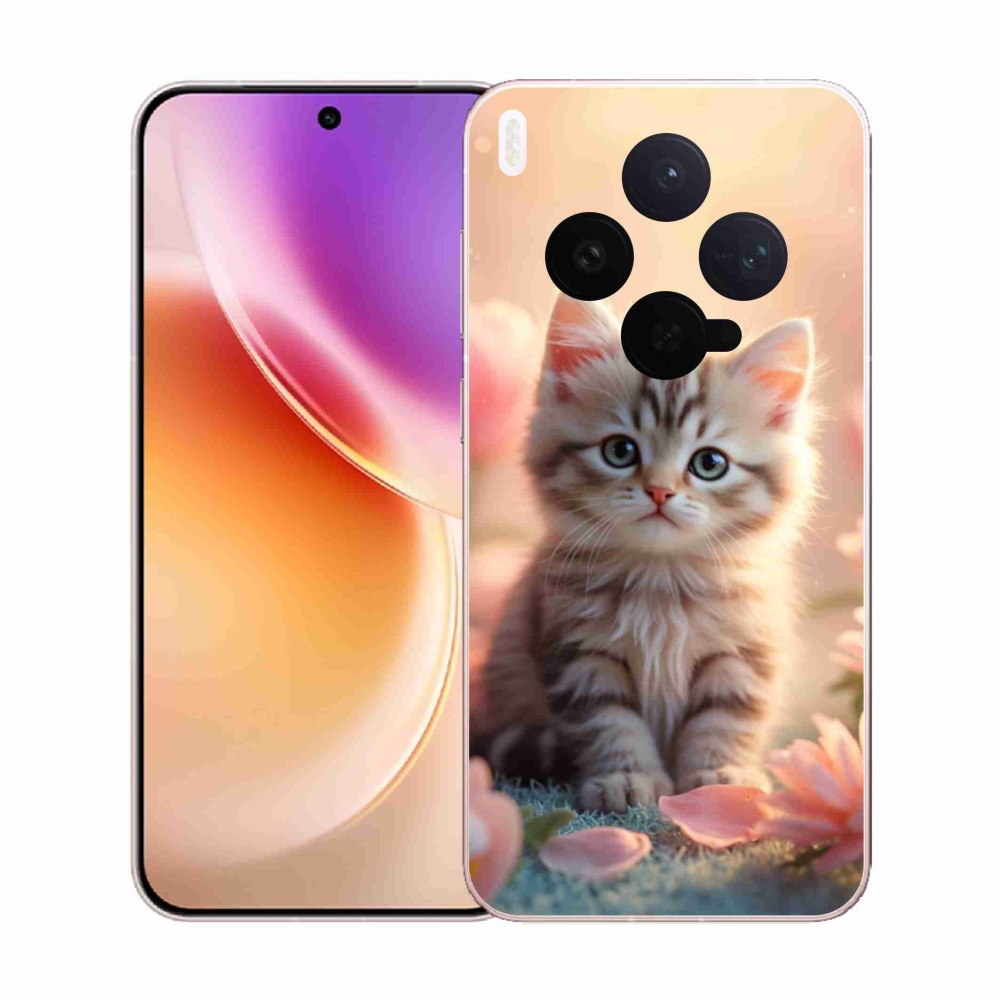 Gelový kryt mmCase na Vivo X300 5G - roztomilé kotě 8