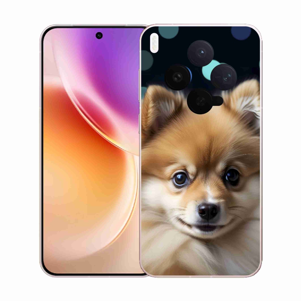 Gelový kryt mmCase na Vivo X300 5G - roztomilý pomeranian