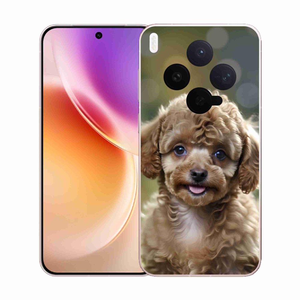 Gelový kryt mmCase na Vivo X300 5G - roztomilý pudl