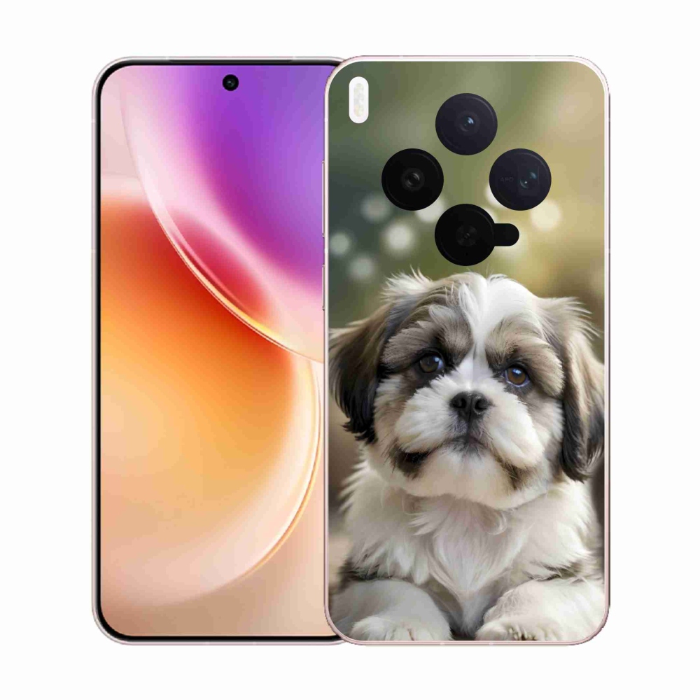 Gelový kryt mmCase na Vivo X300 5G - roztomilý shih-tzu