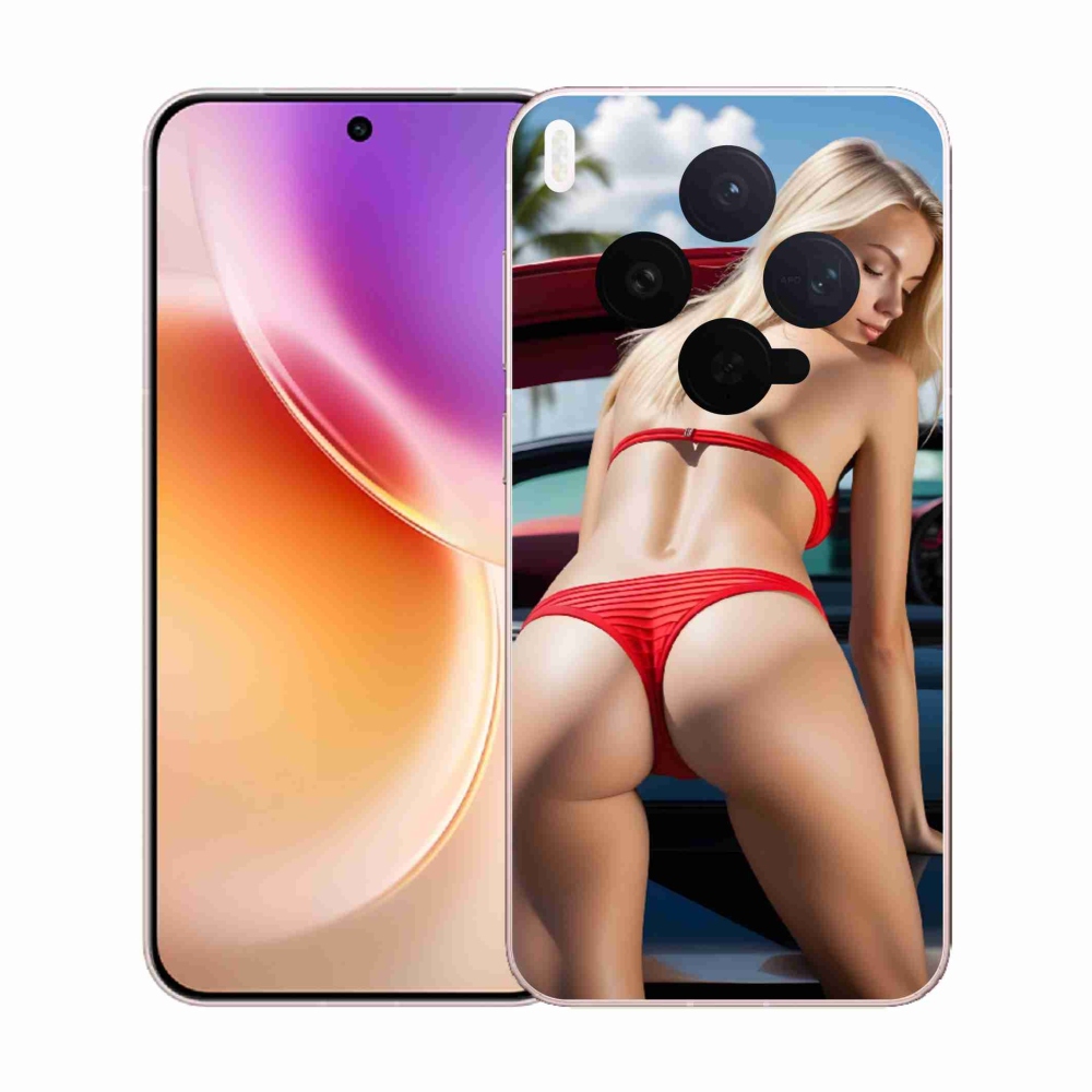Gelový kryt mmCase na Vivo X300 5G - sexy žena 2