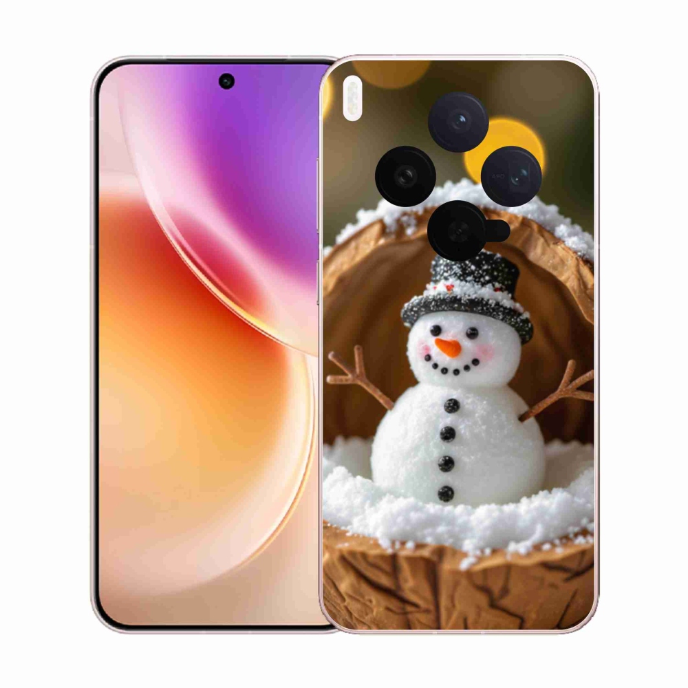 Gelový kryt mmCase na Vivo X300 5G - sněhulák 4