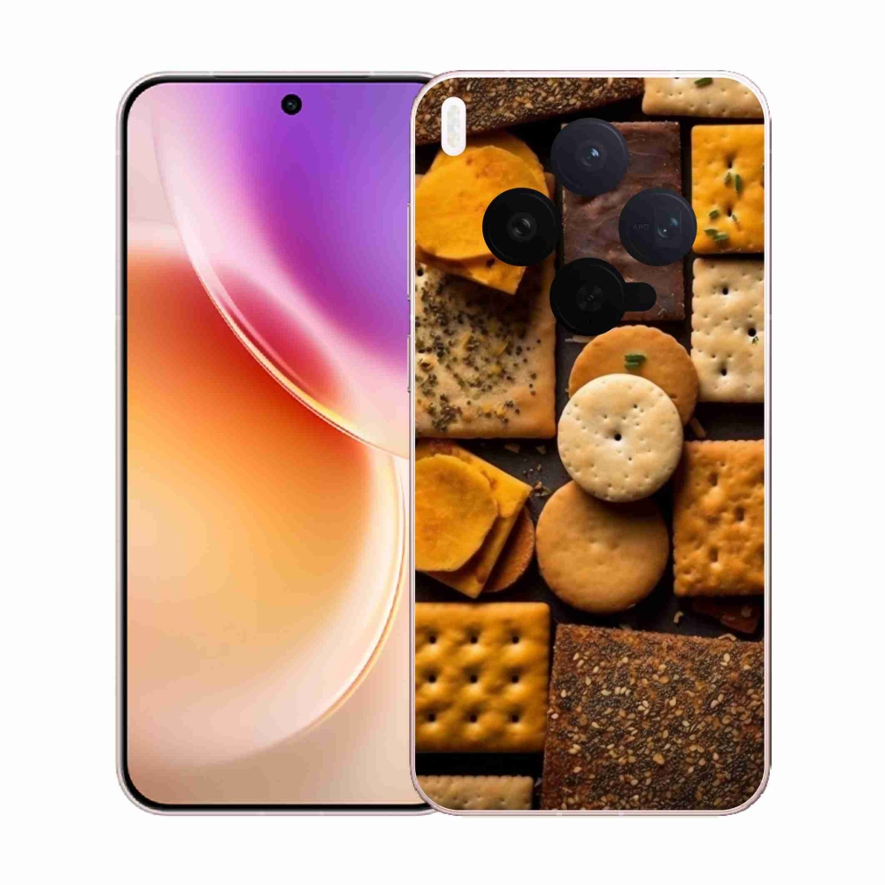 Gelový kryt mmCase na Vivo X300 5G - sušenky