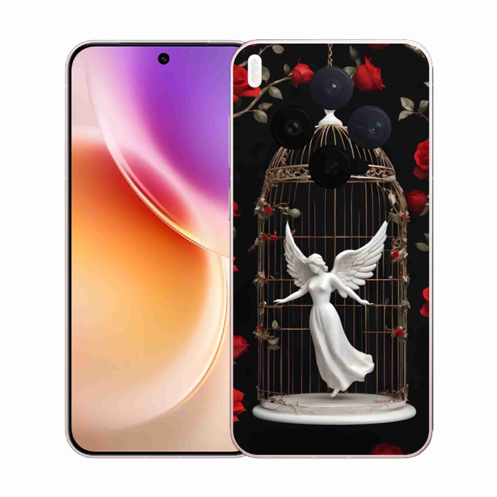 Gelový kryt mmCase na Vivo X300 5G - uvězněný anděl