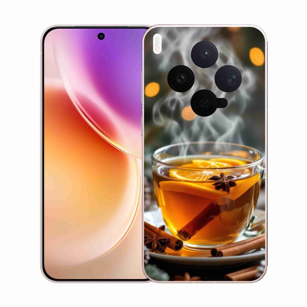 Gelový kryt mmCase na Vivo X300 5G - vánoční punč