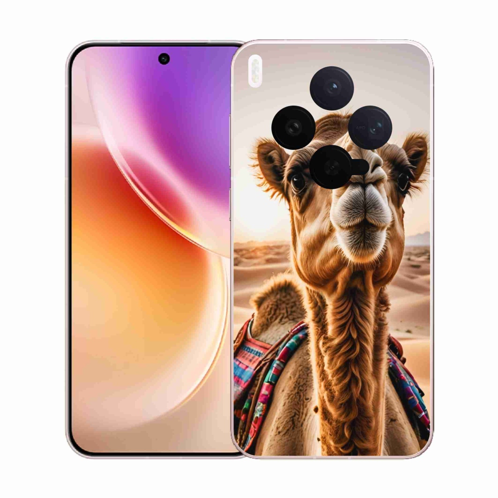 Gelový kryt mmCase na Vivo X300 5G - velbloud