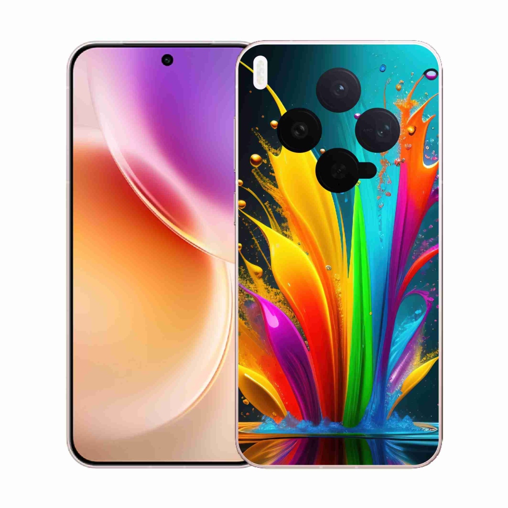 Gelový kryt mmCase na Vivo X300 - abstraktní motiv 1