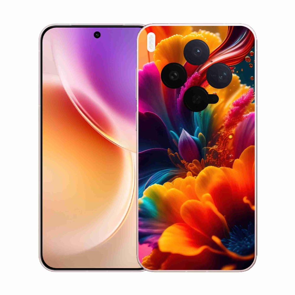 Gelový kryt mmCase na Vivo X300 - abstraktní motiv 2