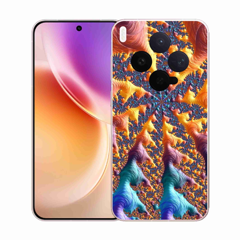 Gelový kryt mmCase na Vivo X300 - abstraktní motiv 23