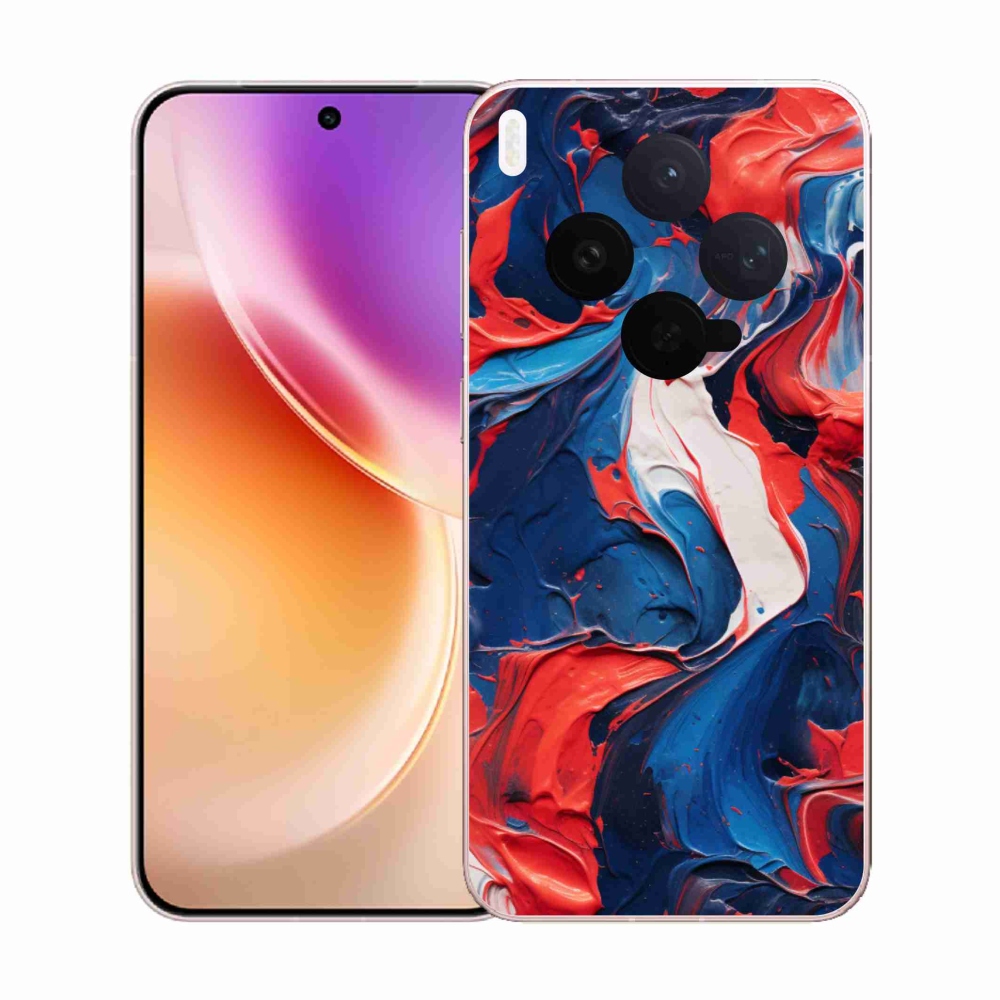 Gelový kryt mmCase na Vivo X300 - abstraktní motiv 7