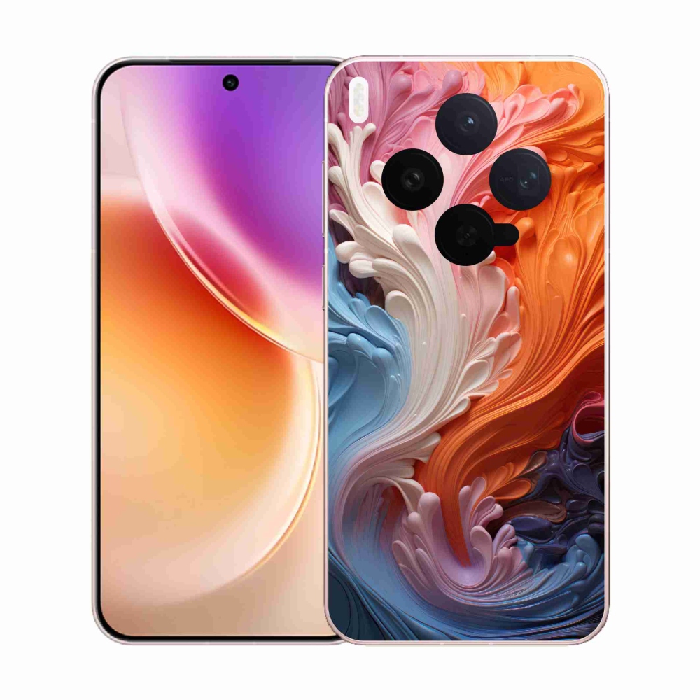 Gelový kryt mmCase na Vivo X300 - abstraktní motiv 8