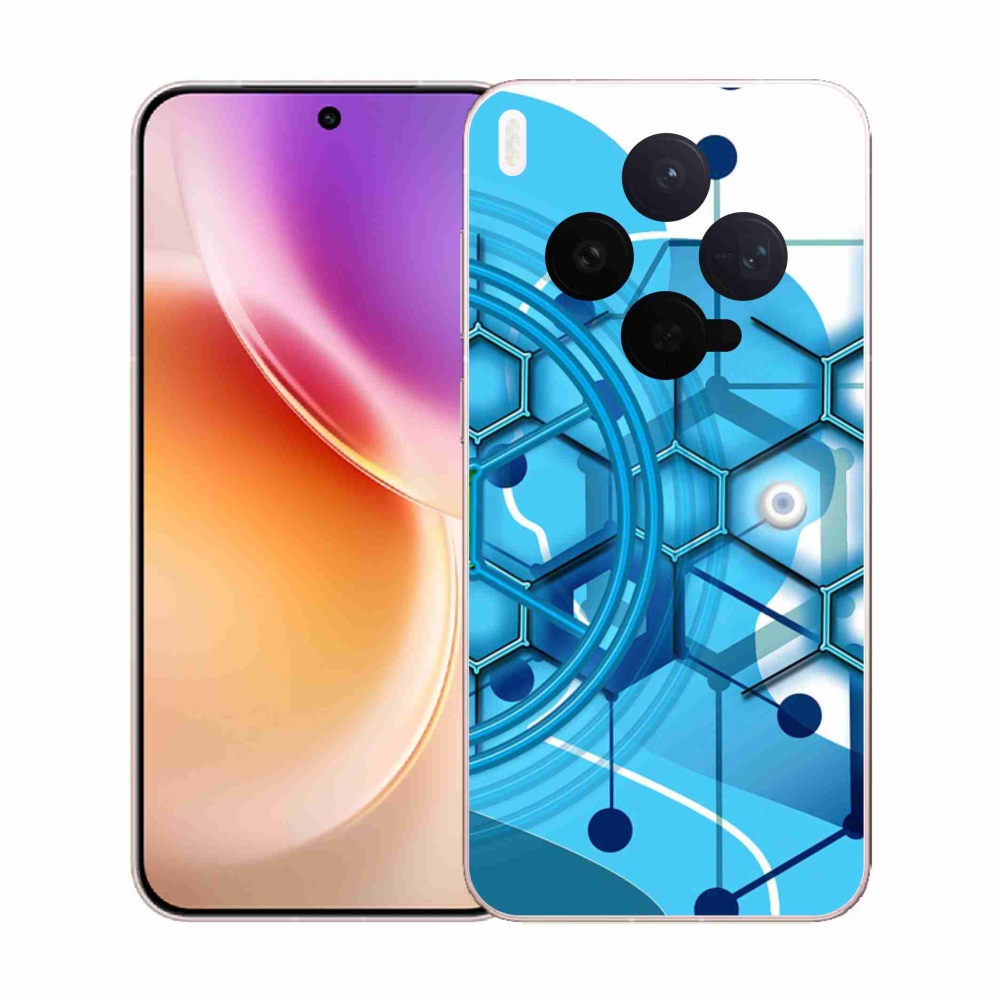 Gelový kryt mmCase na Vivo X300 - abstraktní vzor 2