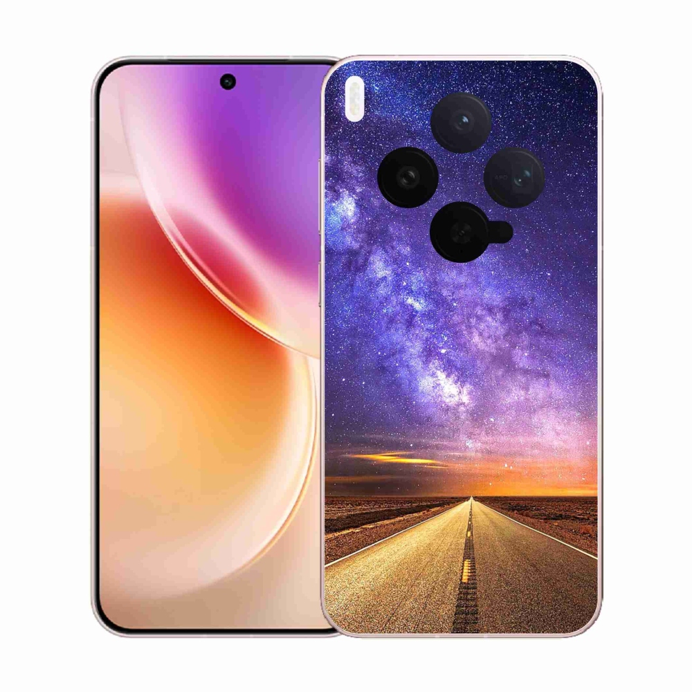 Gelový kryt mmCase na Vivo X300 - americká silnice