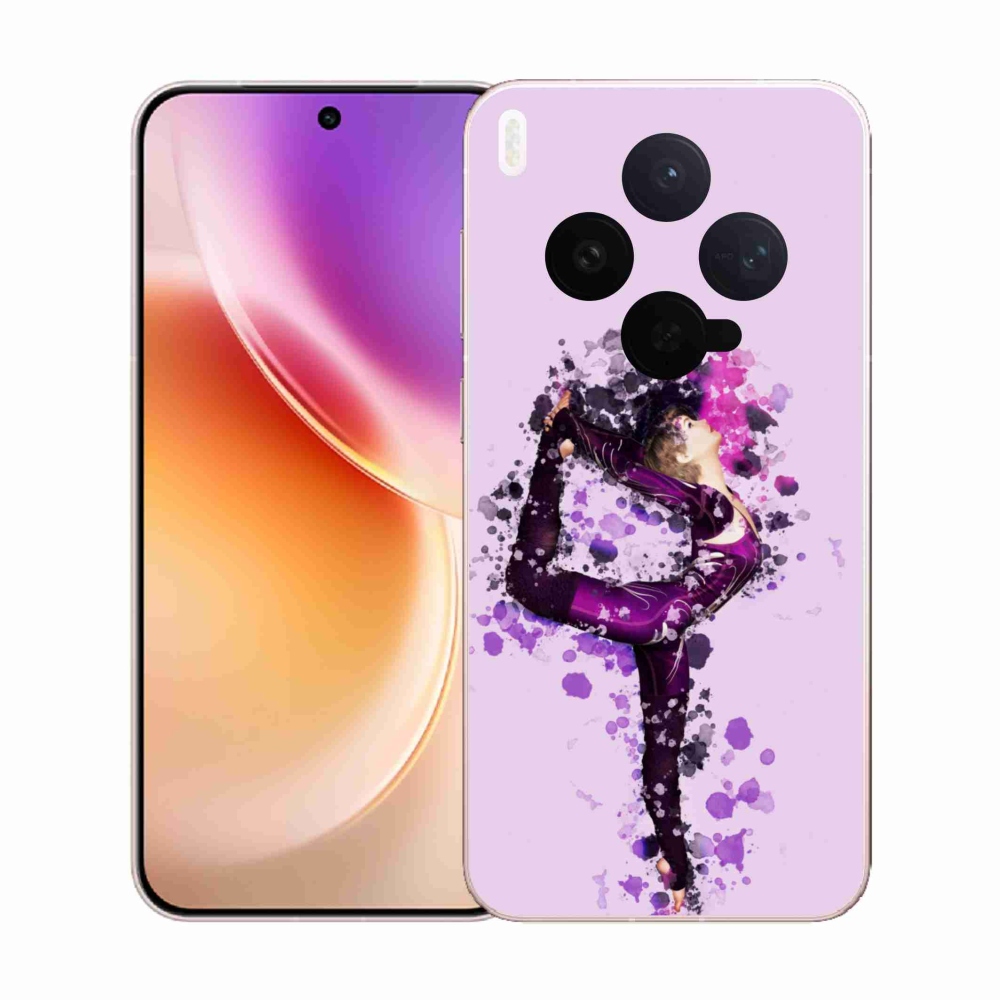 Gelový kryt mmCase na Vivo X300 - baletka