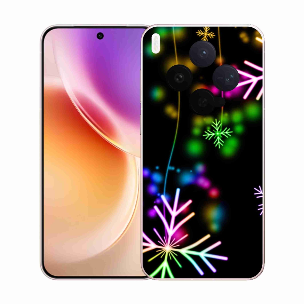 Gelový kryt mmCase na Vivo X300 - barevné vločky