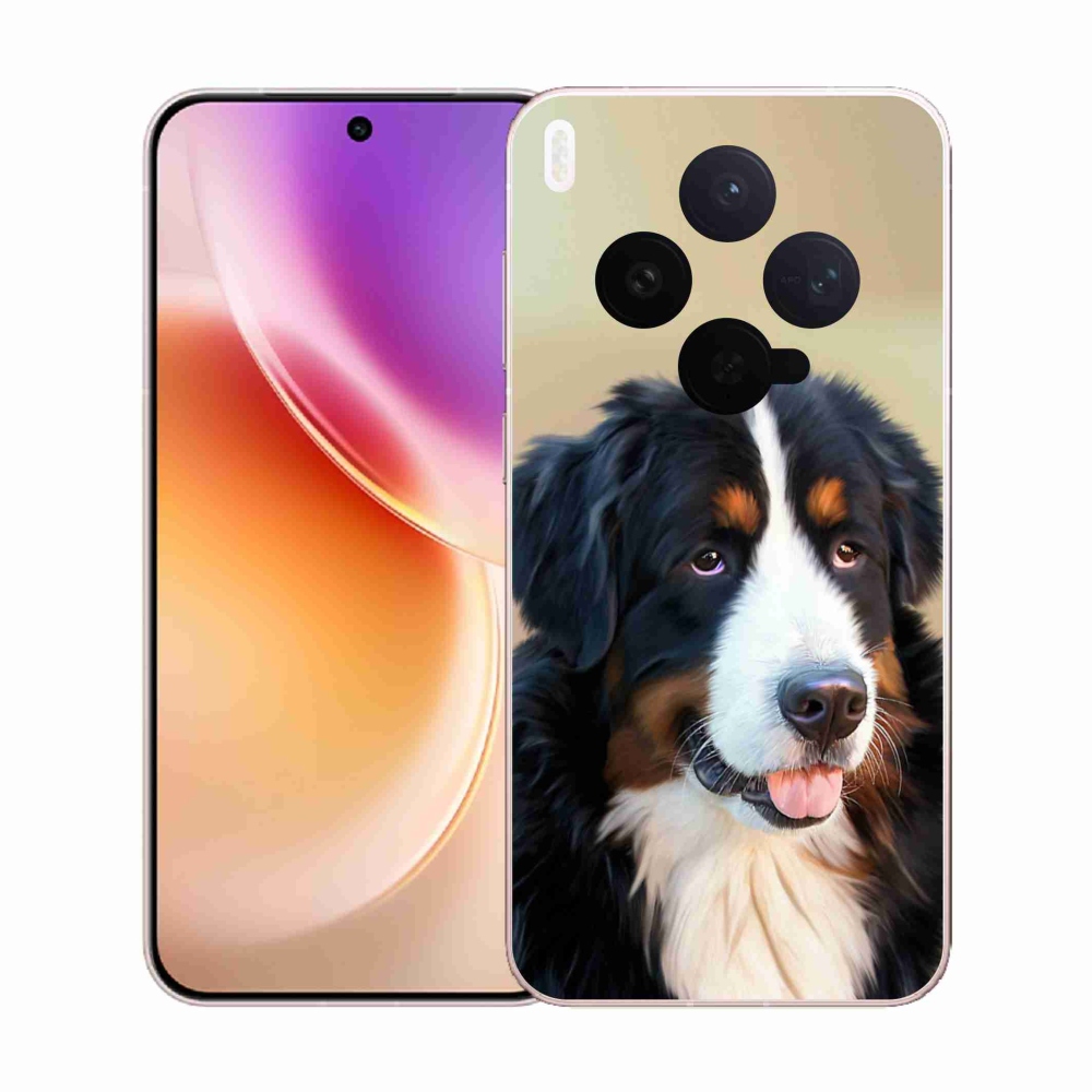 Gelový kryt mmCase na Vivo X300 - bernský salašnický pes