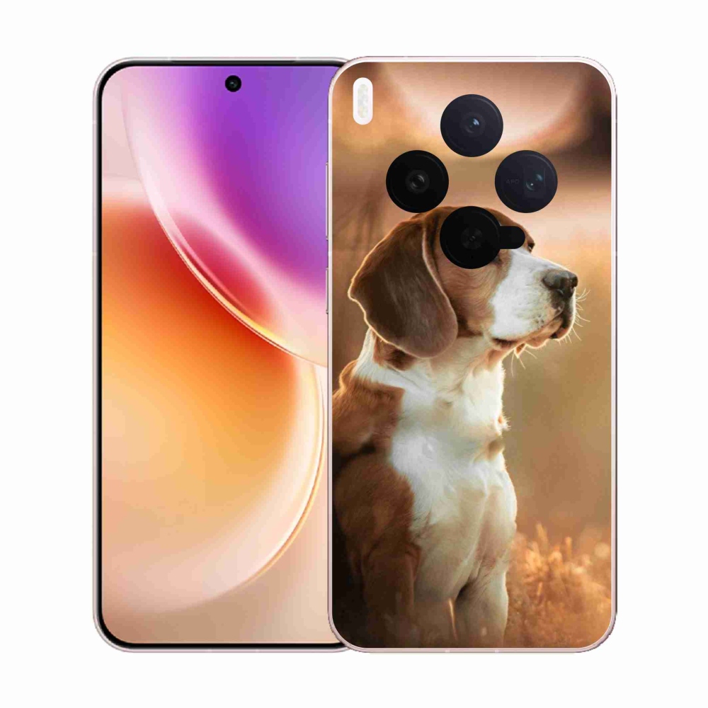 Gelový kryt mmCase na Vivo X300 - bígl