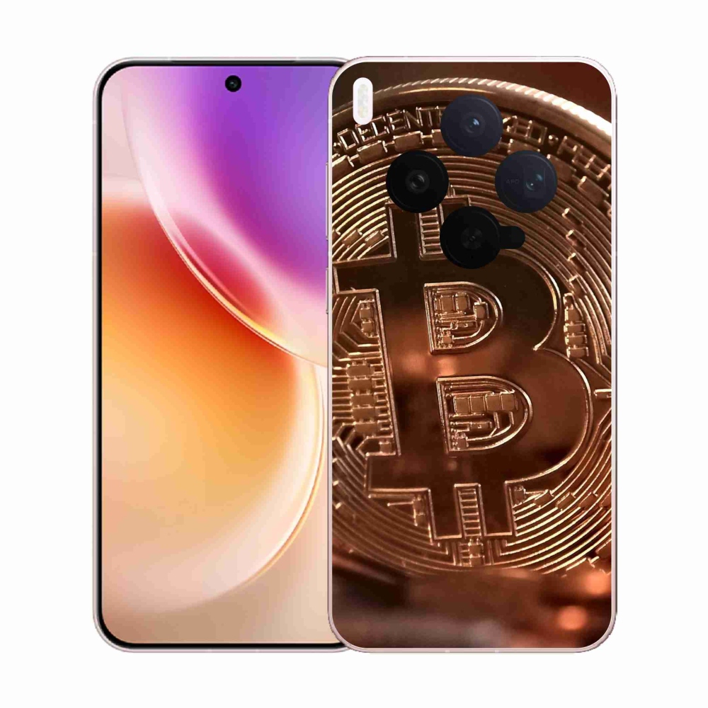 Gelový kryt mmCase na Vivo X300 - bitcoin