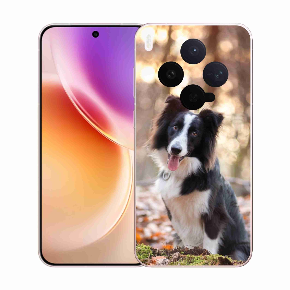 Gelový kryt mmCase na Vivo X300 - border kolie 1