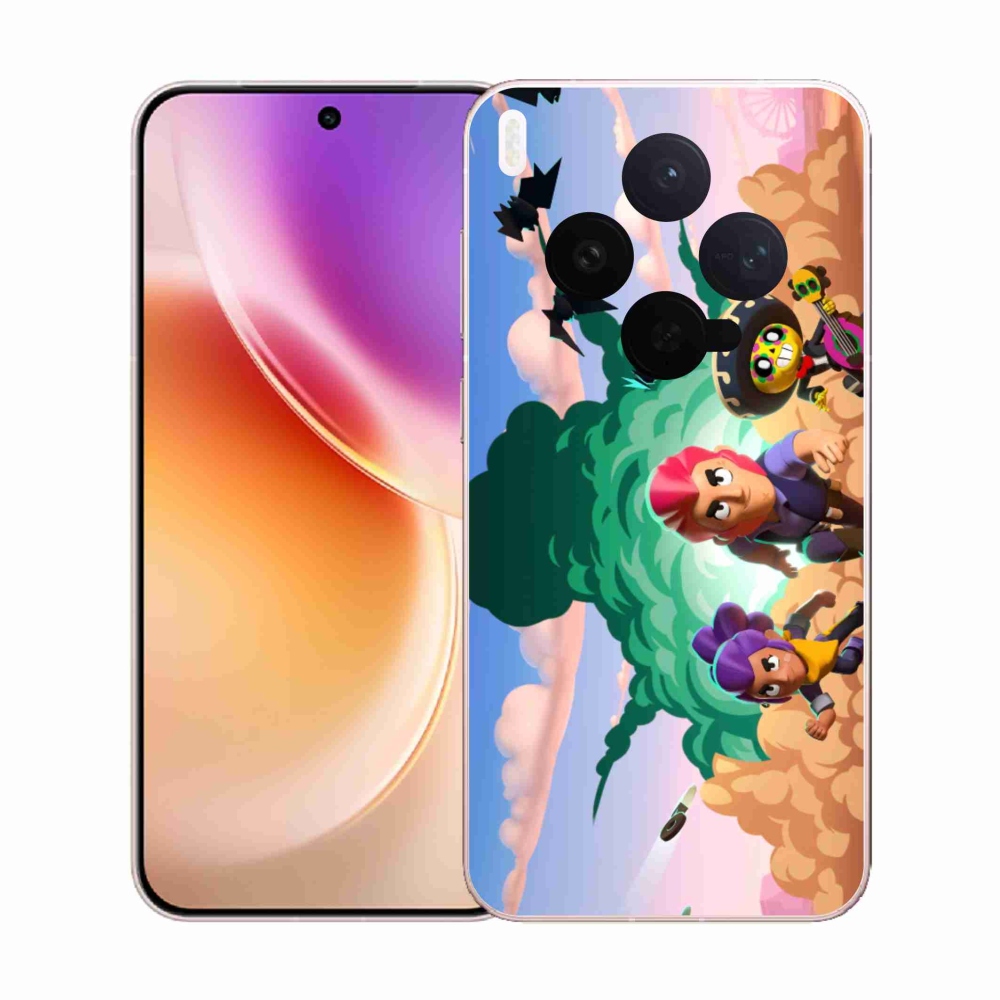 Gelový kryt mmCase na Vivo X300 - brawl stars
