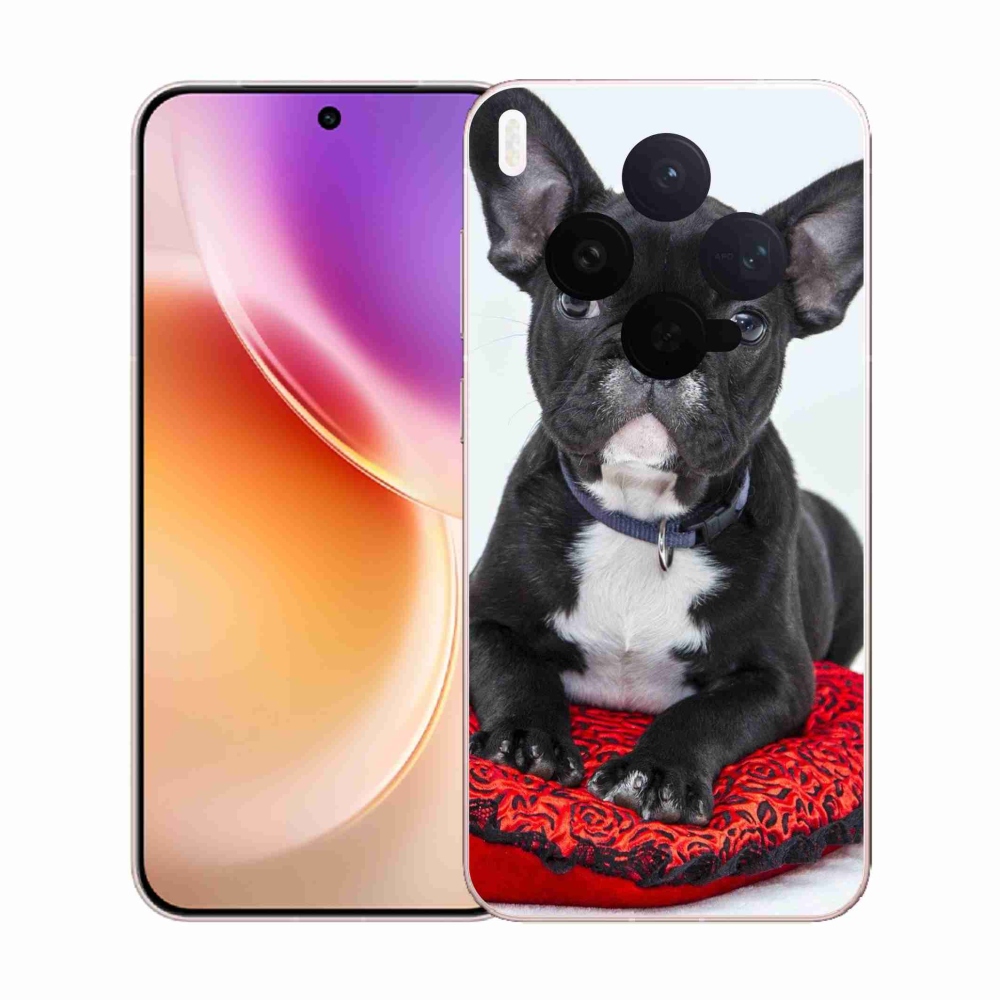 Gelový kryt mmCase na Vivo X300 - buldok