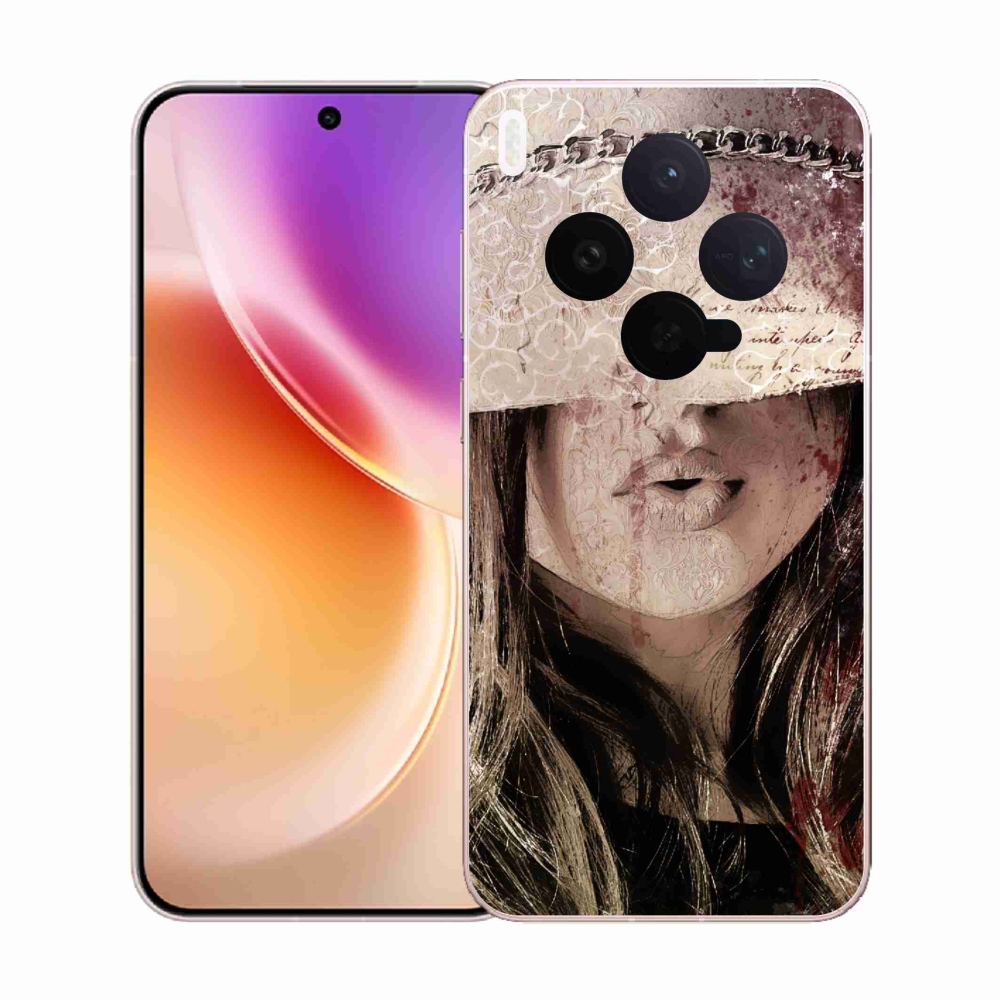 Gelový kryt mmCase na Vivo X300 - dívka