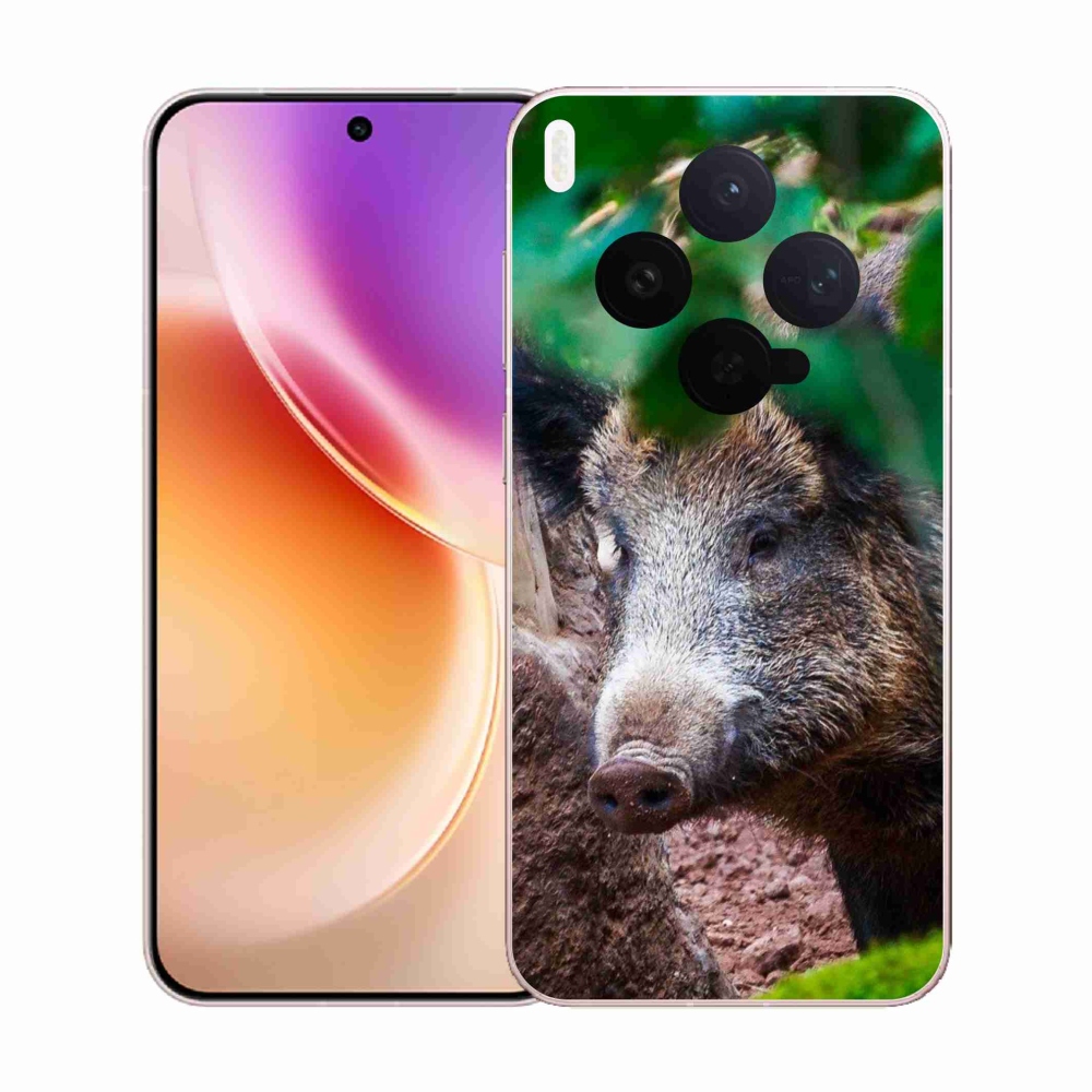 Gelový kryt mmCase na Vivo X300 - divoké prase