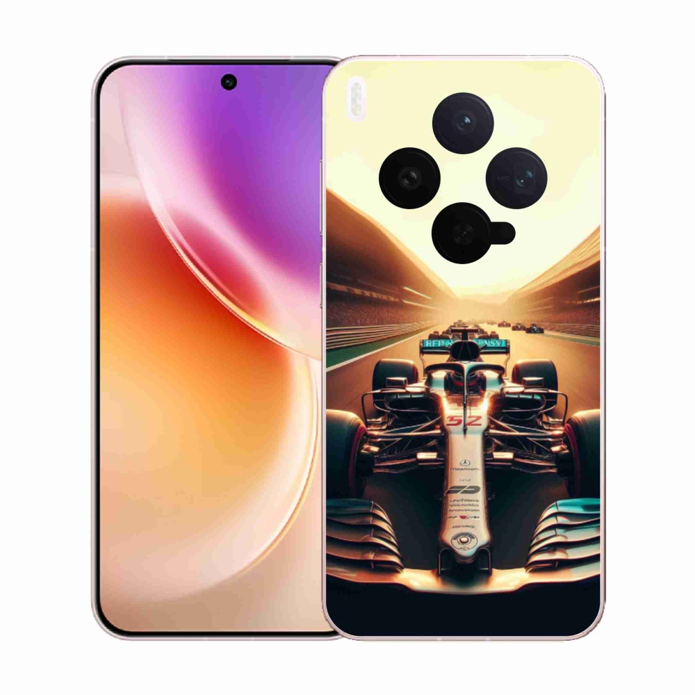 Gelový kryt mmCase na Vivo X300 - formule 1