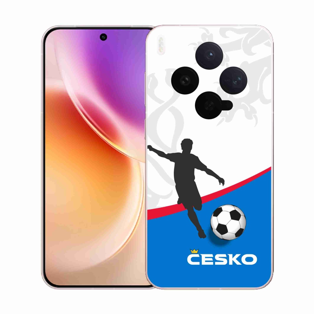 Gelový kryt mmCase na Vivo X300 - fotbal Česko 1