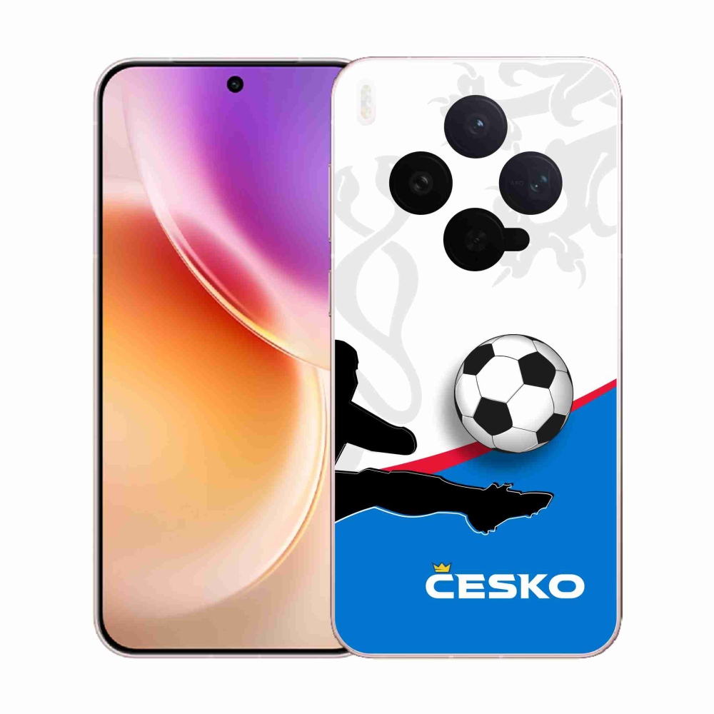 Gelový kryt mmCase na Vivo X300 - fotbal Česko 3