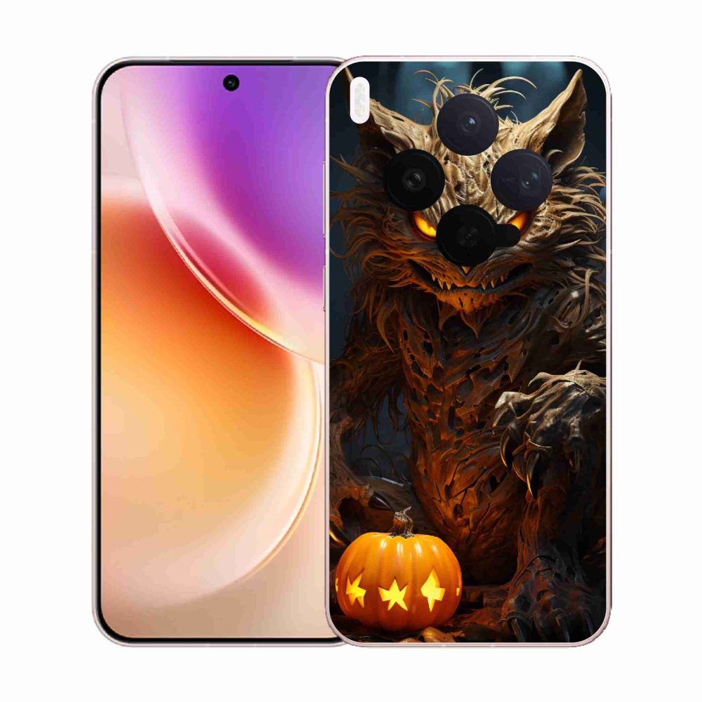 Gelový kryt mmCase na Vivo X300 - halloweenská příšera