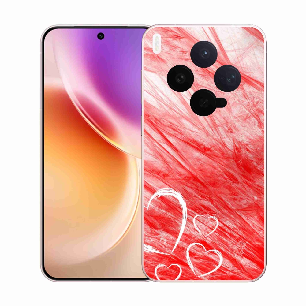 Gelový kryt mmCase na Vivo X300 - heart