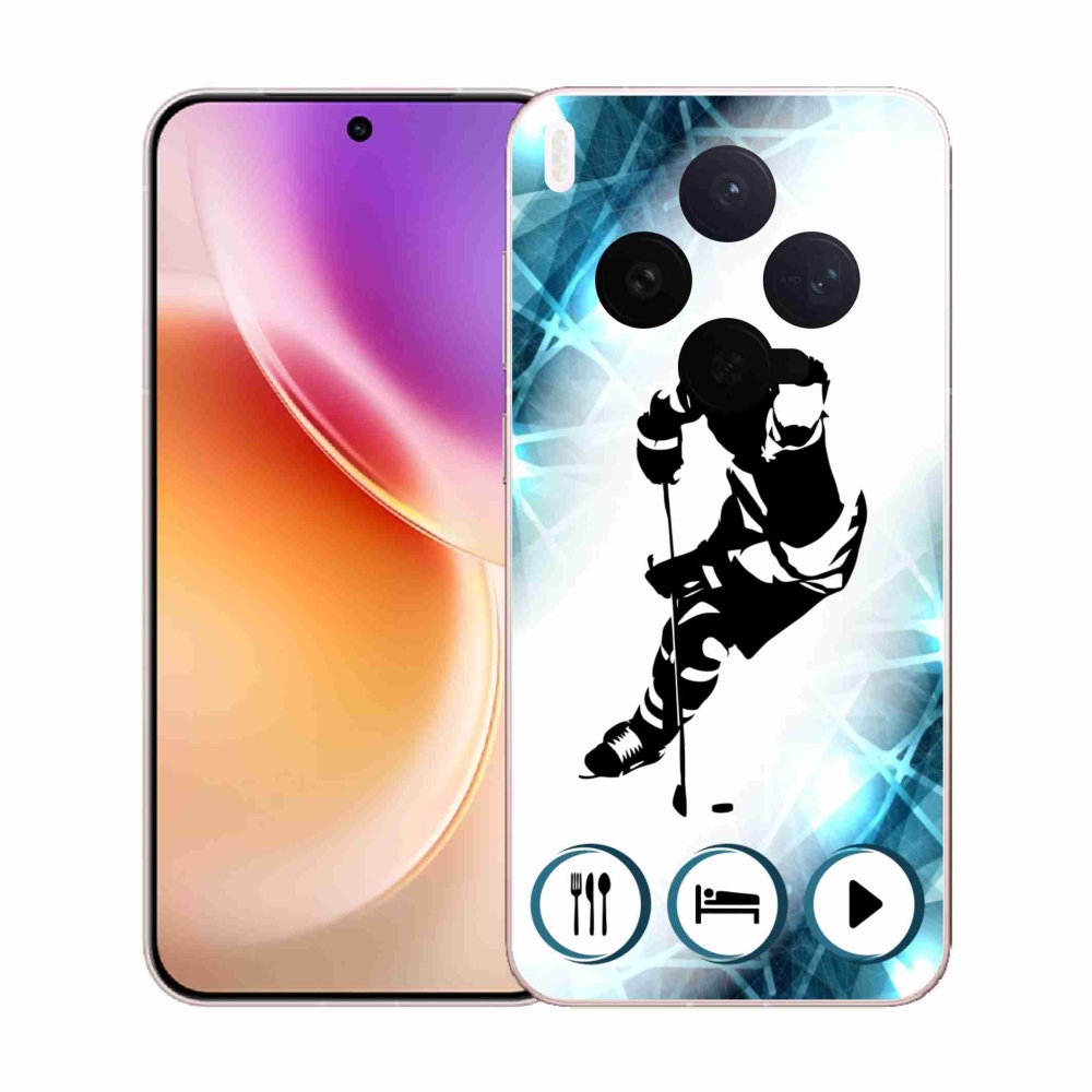 Gelový kryt mmCase na Vivo X300 - hokej 1