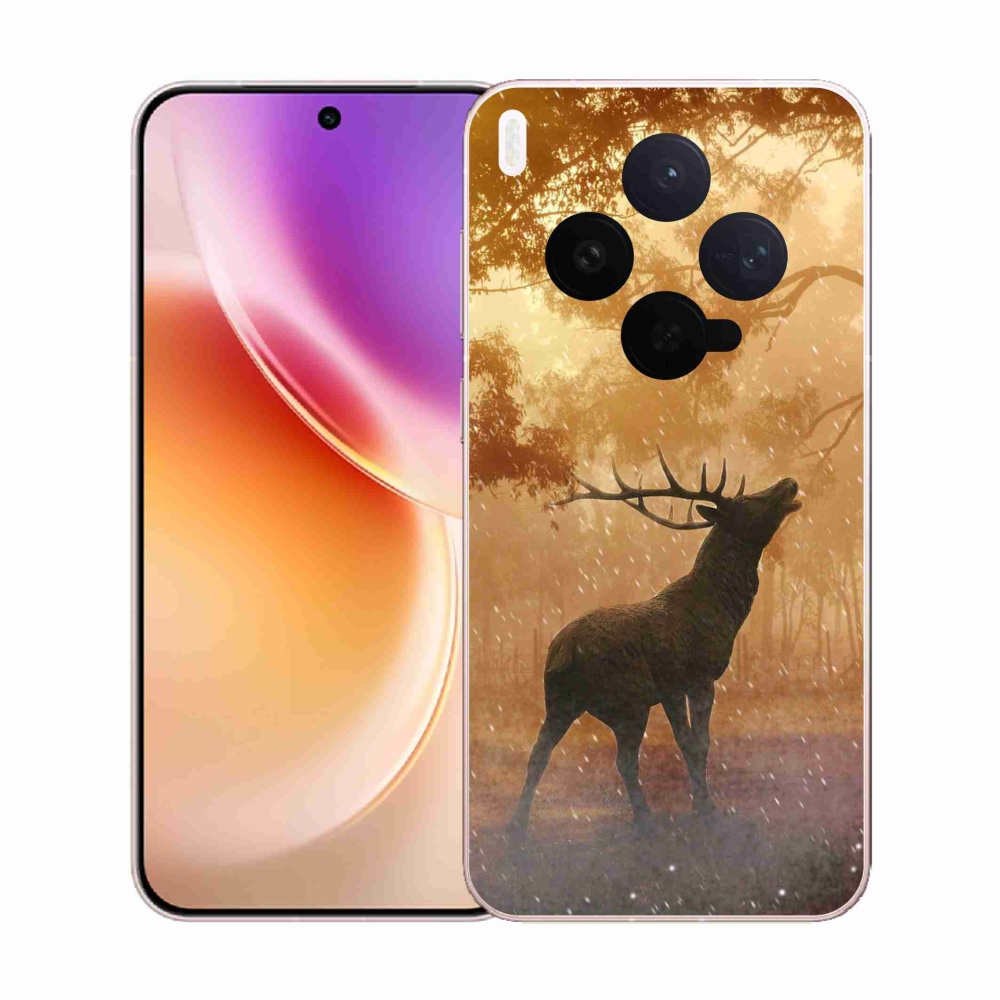 Gelový kryt mmCase na Vivo X300 - jelen v říji
