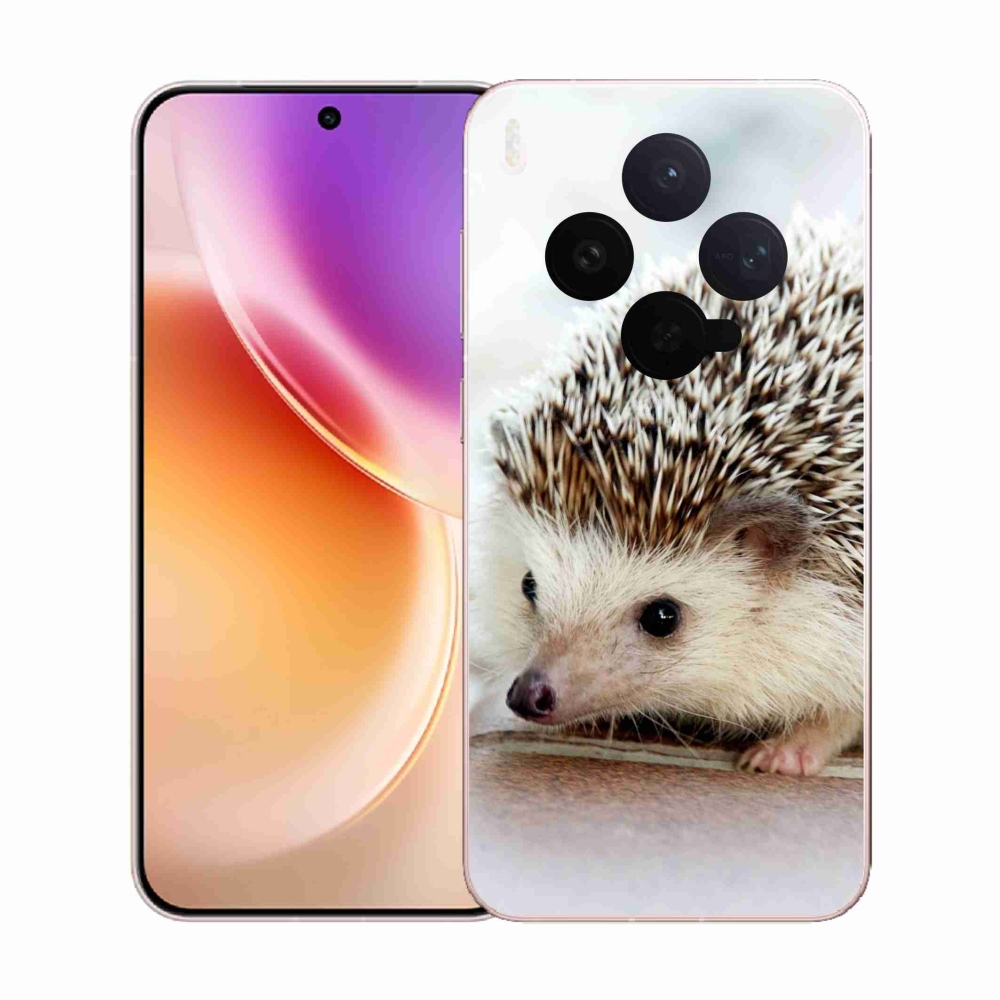 Gelový kryt mmCase na Vivo X300 - ježek