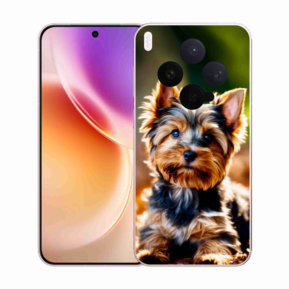 Gelový kryt mmCase na Vivo X300 - jorkšír 10