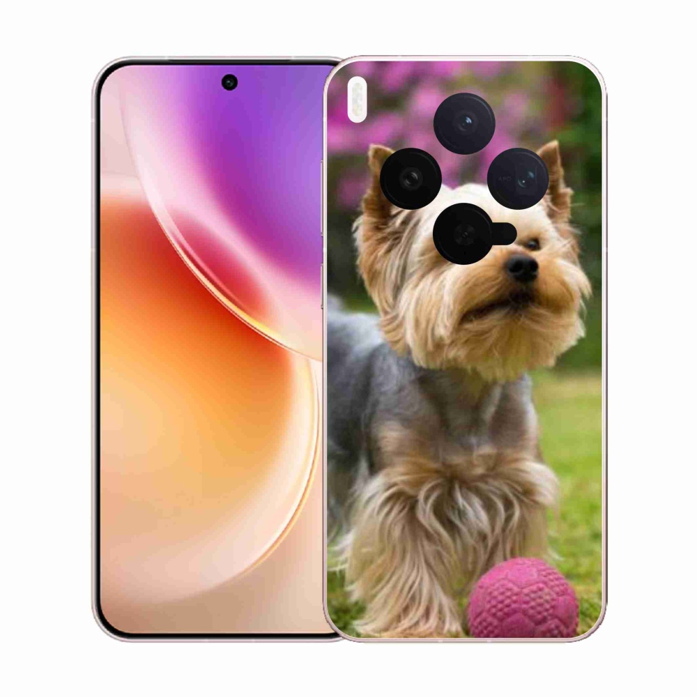 Gelový kryt mmCase na Vivo X300 - jorkšír 4