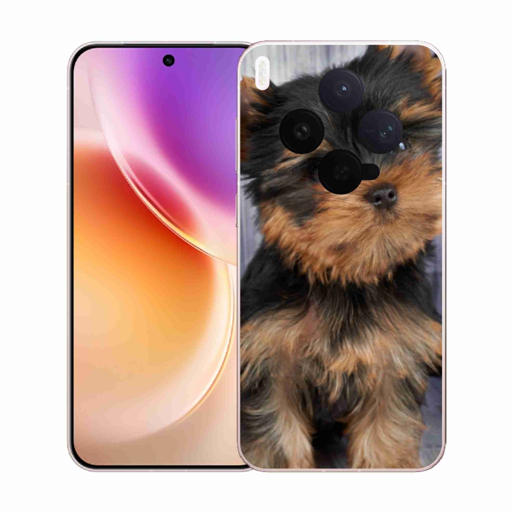 Gelový kryt mmCase na Vivo X300 - jorkšír 9