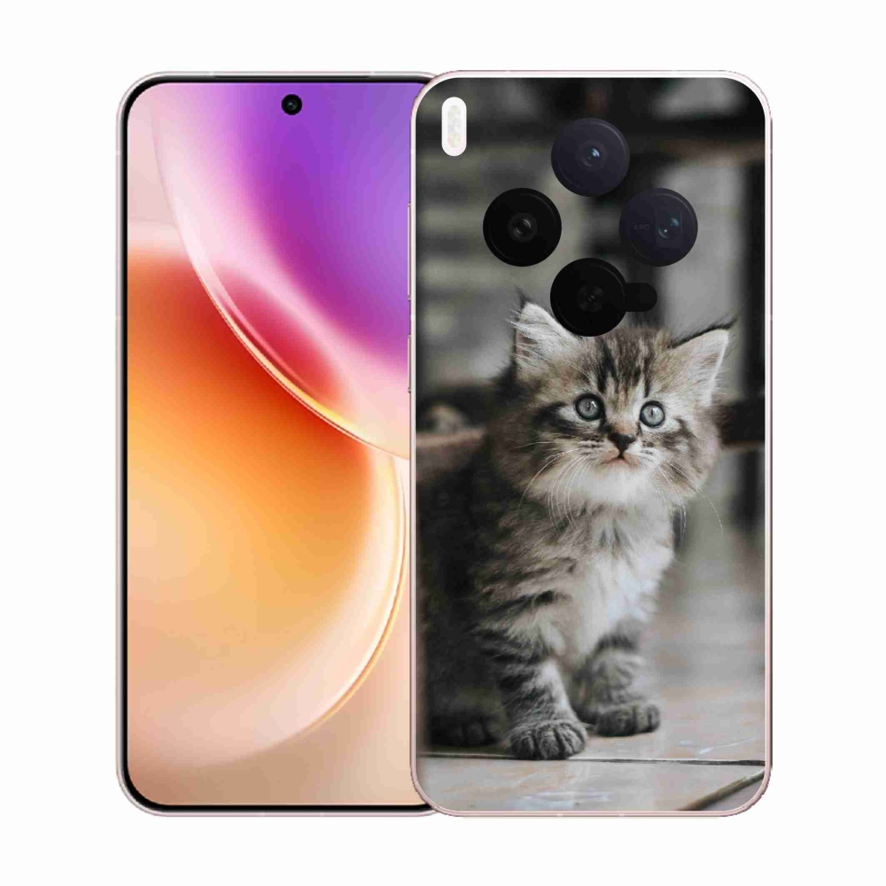 Gelový kryt mmCase na Vivo X300 - koťátko