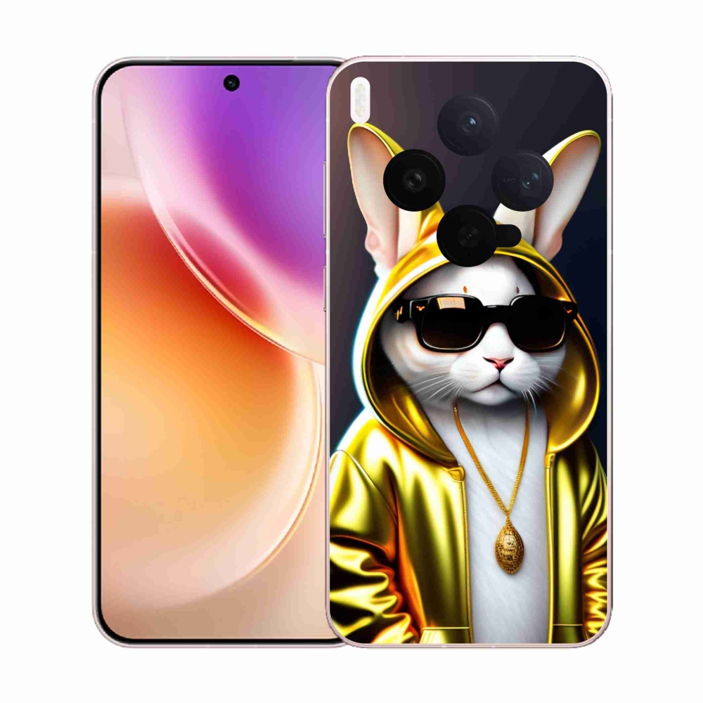 Gelový kryt mmCase na Vivo X300 - kočka boss