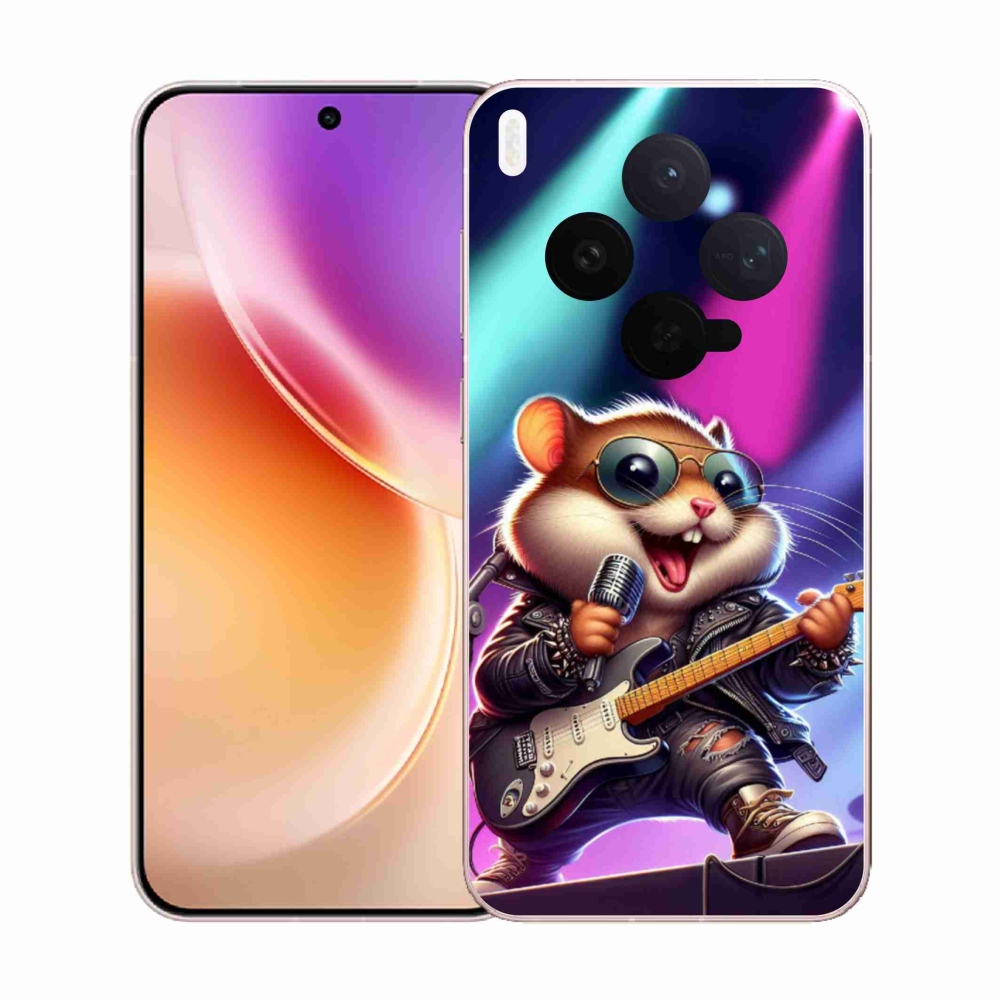 Gelový kryt mmCase na Vivo X300 - křeček rocker