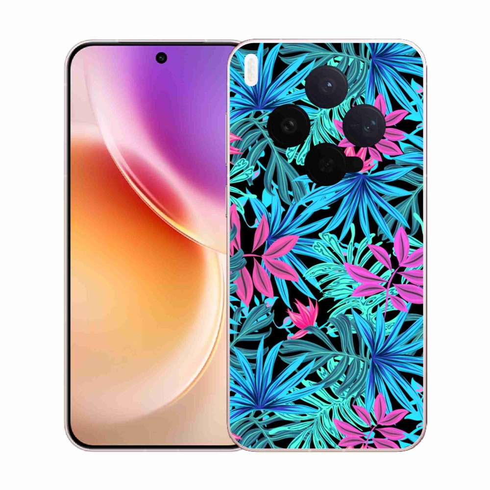 Gelový kryt mmCase na Vivo X300 - květiny 3