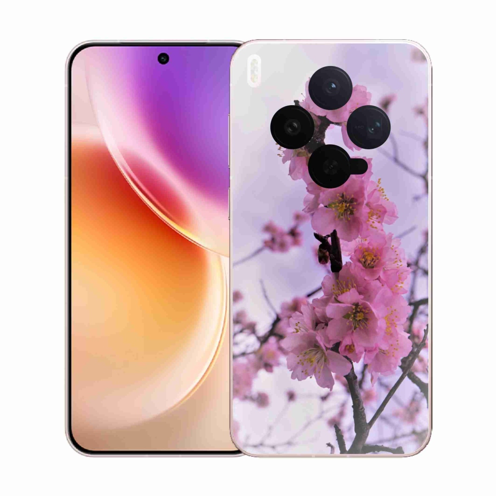 Gelový kryt mmCase na Vivo X300 - květiny 7