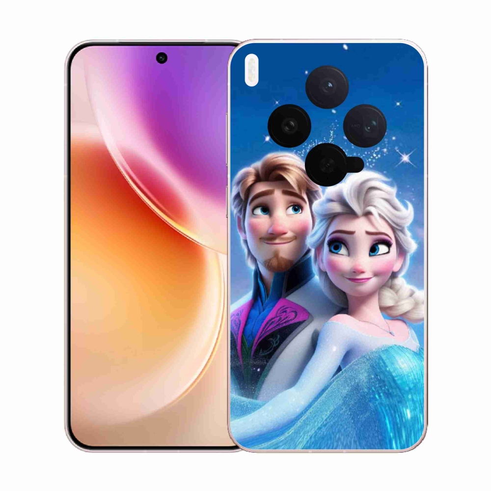 Gelový kryt mmCase na Vivo X300 - ledové království 1