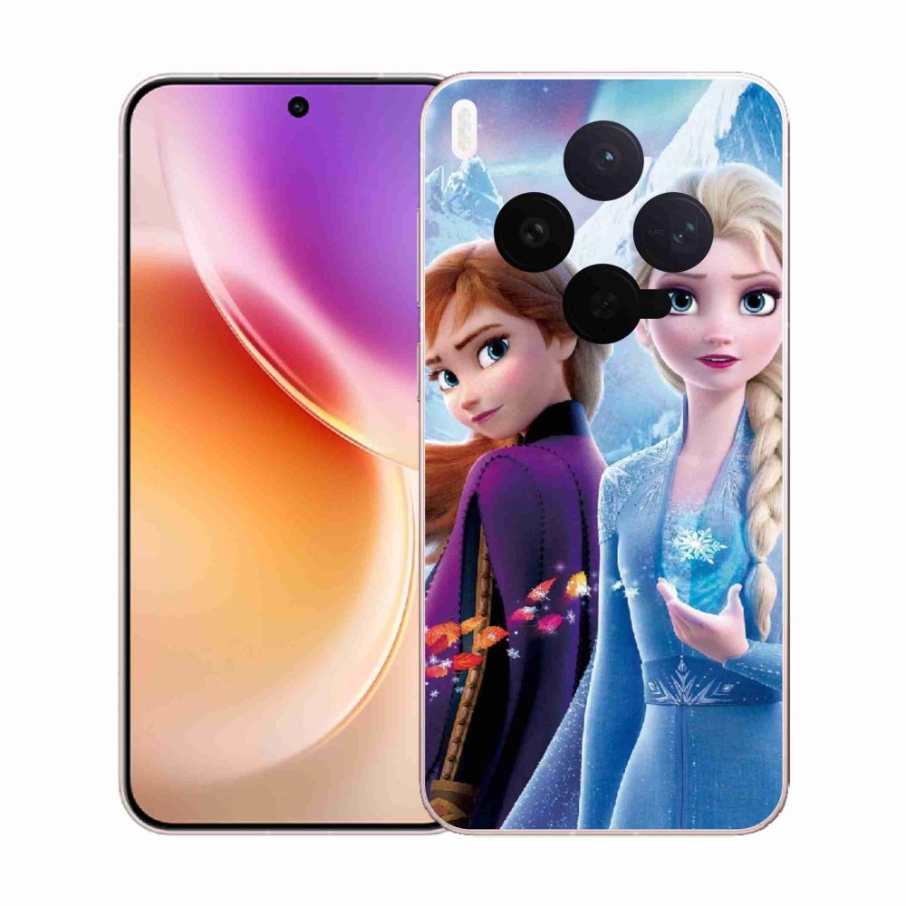 Gelový kryt mmCase na Vivo X300 - ledové království 3